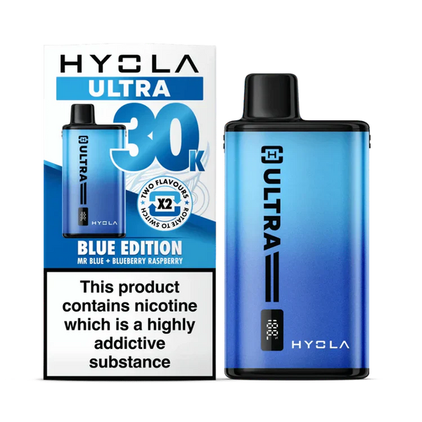 Hyola Ultra 30000 Puffs Prefilled Vape Pod Kit 20MG, Blue Edition
