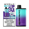 Hyola Ultra 30K Puffs Prefilled Vape Pod KitBox of 5, Black Berry Edition