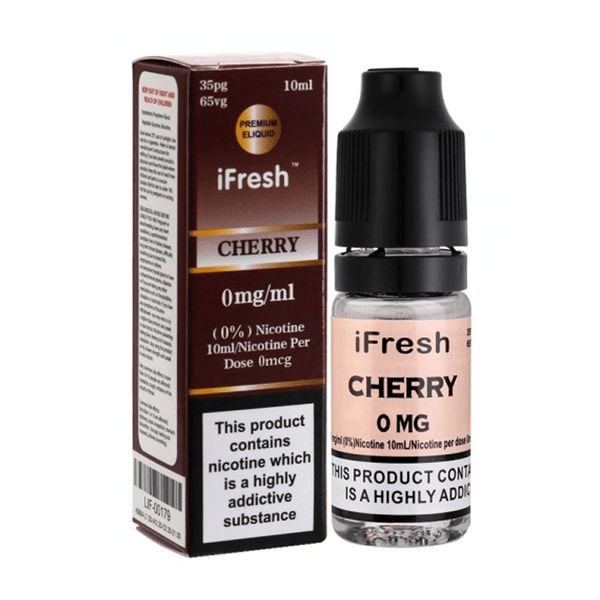 iFresh 10ml Nic Salt E-Liquid, Pack of 10, Cherry Flavor