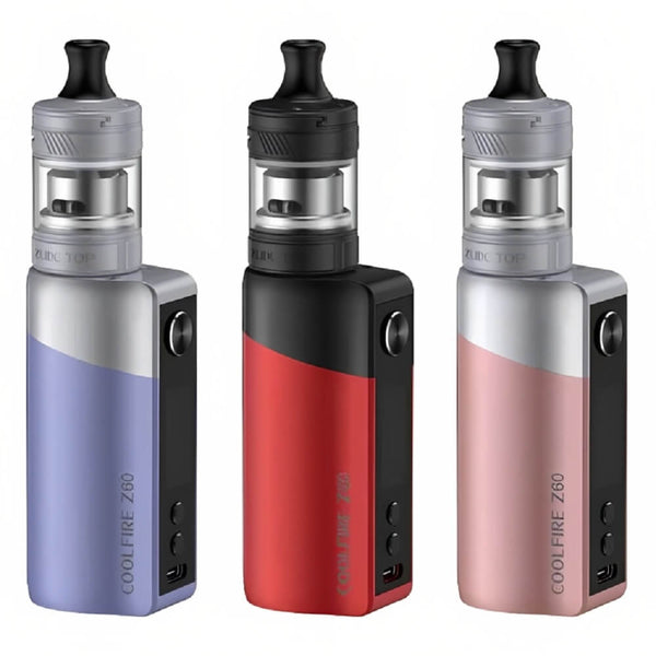 Innokin Coolfire Z60 Zlide Vape Kit, Red Purple And Pink Colours