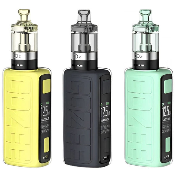 Innokin Gozee Vape Kit, Yellow, Black And Green Colours