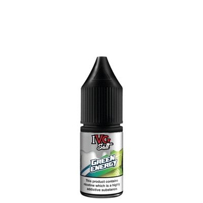 IVG 10ml Nic Salt E-Liquid, Pack of 10, Green Energy Flavor