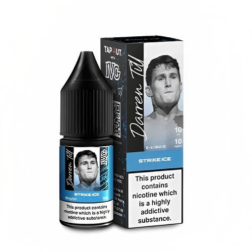 IVG Salt 10ml Nic Salt E Liquid by Darren Pack of 10, Strike Ice Flavor