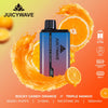 Juicy wave 15000 Puff Prefilled Vape Pod Device 20 MG, Rocky Candy Orange Flavor