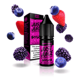 Just Juice 10ml E Liquid 50 50 Pack of 5, Berry Brust Flavor