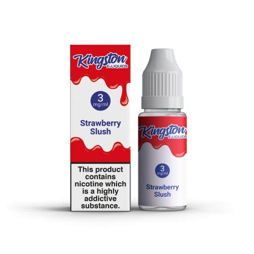 Kingston 10ml Nic Salt E Liquid Pack of 10, Strawberry Slush Flavor