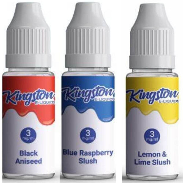 Kingston 10ml Nic Salt E Liquid Pack of 10, UK Vaper