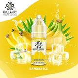 Lost Daisy 5000 Bar Salt 10ml Box of 10, Banana Ice Flavor