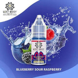 Lost Daisy 5000 Bar Salt 10ml Box of 10, Blueberry Sour Raspberry Flavor