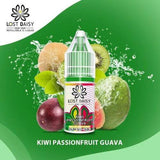 Lost Daisy 5000 Bar Salt 10ml Box of 10, Kiwi Passion Fruit Guava Flavor