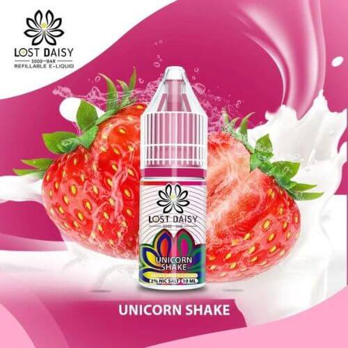 Lost Daisy 5000 Bar Salt 10ml Box of 10, Unicorn Shake Flavor