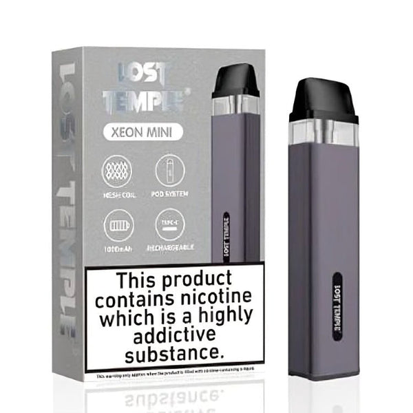 Lost Temple Xeon Mini Vape Kit, Grey Colour