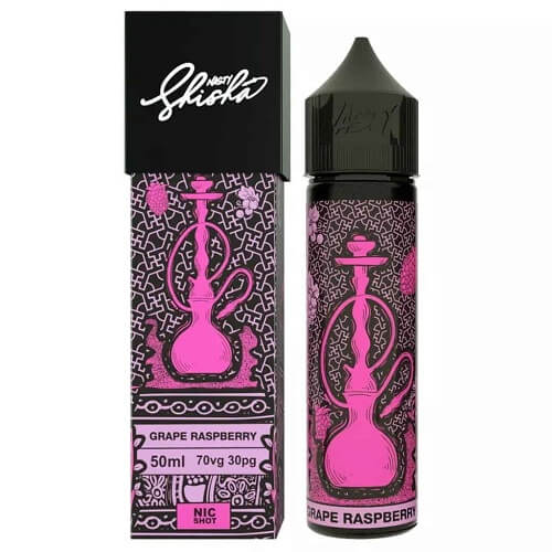 Nasty Juice Shortfill E Liquid 50ml, Grape Raspberry Flavor