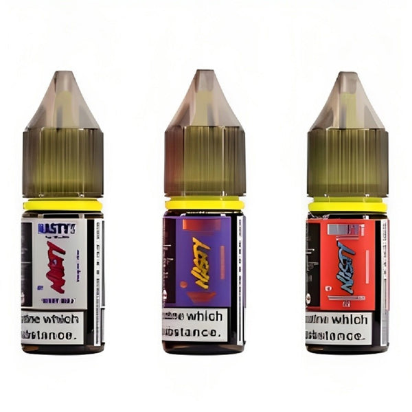 Nastyliq 10ml Nic Salt E Liquid Pack of 10, UK Vaper