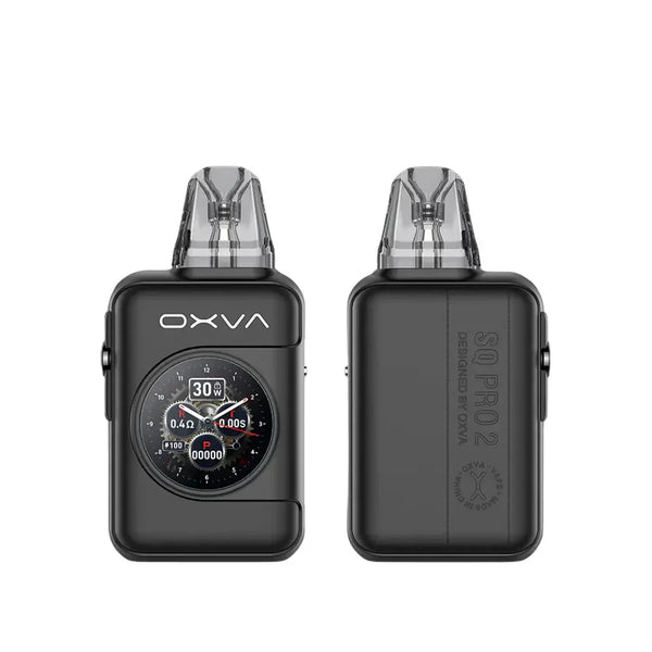 Oxva Xlim SQ Pro 2 Pod Vape Kit, Black Leather Flavor