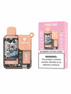 Pyne Pod Boost 8500 Puffs Prefilled Vape Kit Pack of 5, Blueberry Cotton Candy Flavor