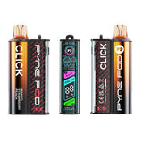 Pyne Pod Click 10K Starter Kit Box of 5, Mango Strawberry Peach Flavor