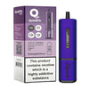 Quadro 4-in-1 2400 Puffs Prefilled Vape pod Device, Blackcurrant Lemonade Flavor