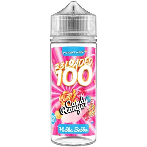 R3loaded 100ml Shortfill E Liquid Candy Range, Hubba Babba Flavor