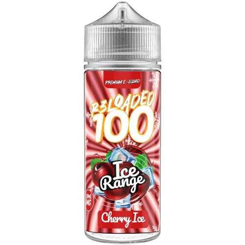 R3loaded 100ml Shortfill E Liquid Ice Range, Cherry Ice Flavor