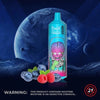 Randm Tornado 9000 Prefilled Vape Pod Device, Blueberry Raspberry Flavor