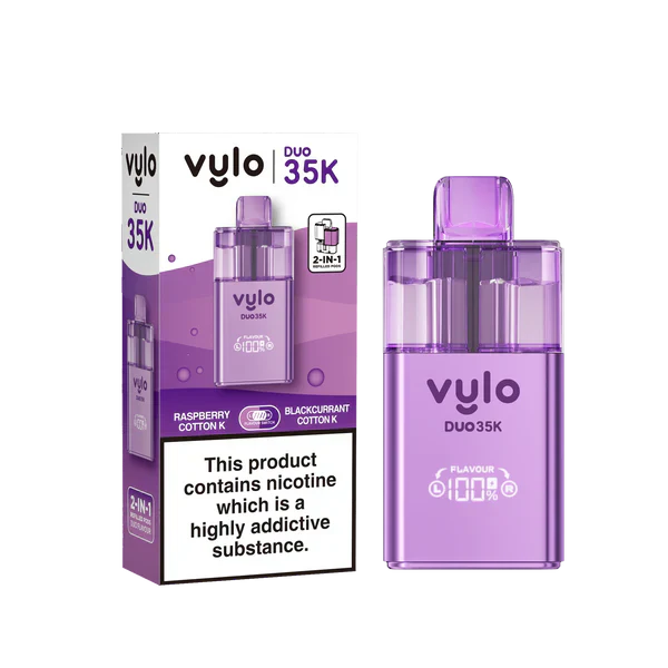 Vylo Duo 35k Prefilled 2 in 1 Pod Kit - Box of 5