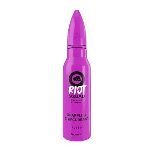 Riot Squad Shortfill E Liquid 50ml All Ranges, Grapple Slap Currant Flavor