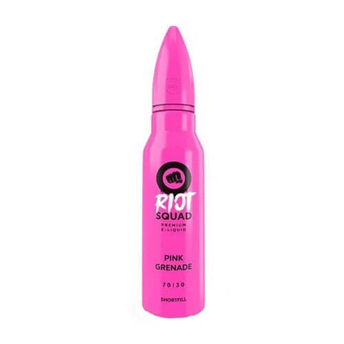 Riot Squad Shortfill E Liquid 50ml All Ranges, Pink Graenda Flavor