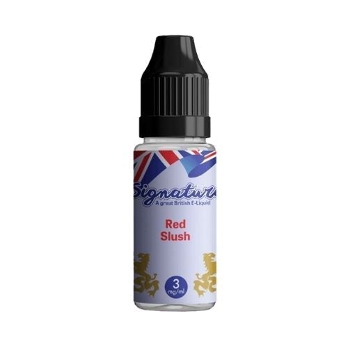 Signature 10ml E Liquid, Pack of 10, Red Slush Flavor