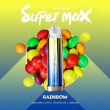 SKE Crystal Super Max 4500 Prefilled Pod Kit Box of 10, Rainbow Flavor