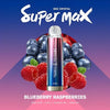 SKE Crystal Super Max 4500 Puffs Prefilled Pod Device, Blueberry Raspberries Flavor