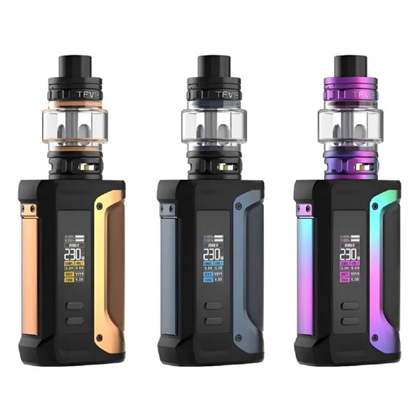 Smok Arcfox Mod Vape Kit, Prism Gold, PrismBlue And Prism Raimbow Colours