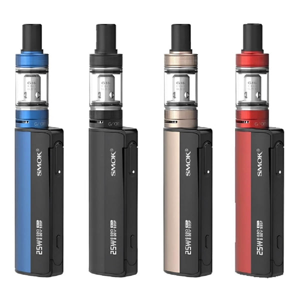 SMOK Gram 25 Vape Kit, Blue, Black, Pale Gold And Red Colours
