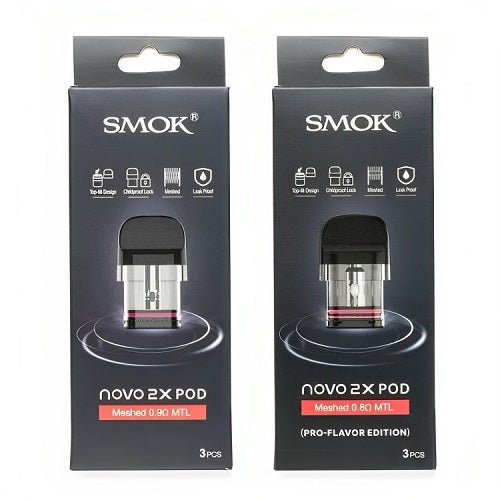 Smok Novo 2X Replacement Pod - Pack of 3