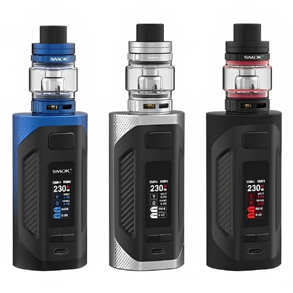 SMOK Rigel 230W Mod Kit, Black Blue, Silver And Black Colour