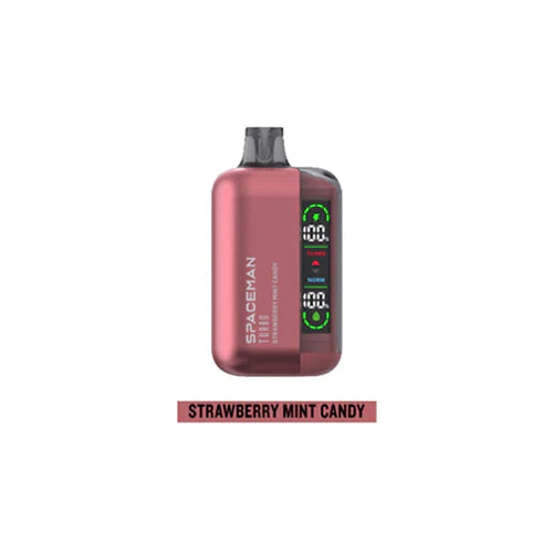 SMOK Spaceman Ultra Turbo 15000 Puffs Prefilled Pod Kit, Srawberry Mint Candy Flavor
