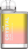 The Crystal CP600 Puffs Prefilled Vape Pod, Peach Pineapple Ice Flavor