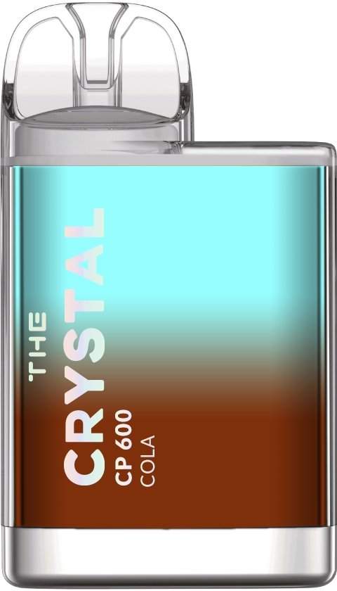 The Crystal CP600 Prefilled Vape Pod Device Box of 10, Cola Flavor