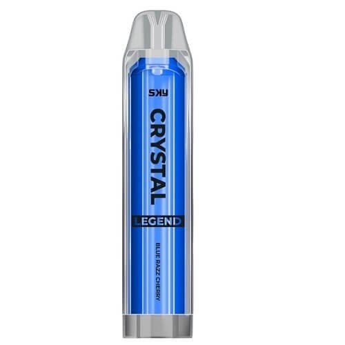 The Crystal Legend 4000 Puffs Prefilled Vape Pod Device, Blue Razz Cherry Favor