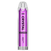 The Crystal Legend 4000 Puffs Prefilled Vape Pod Device, Grape Apple Red Bull Flavor