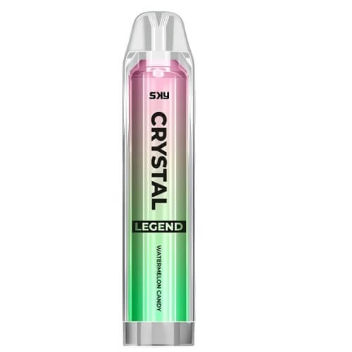 The Crystal Legend 4000 Puffs Prefilled Vape Pod Device, Watermelon Candy Flavor