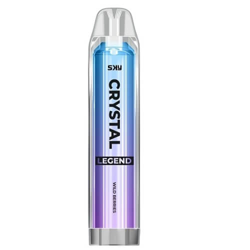 The Crystal Legend 4000 Puffs Prefilled Vape Pod Device, Wild Berries Flavor