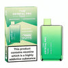 The Crystal Pro 7000 Puffs Prefilled Vape Pod Device, Double Apple Flavor