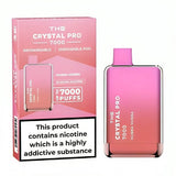 The Crystal Pro 7000 Puffs Prefilled Vape Pod Device, Hubba Flavor
