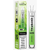 The Crystal Pro Bar 600 Puff Prefilled Vape Pod Device, Fresh Mint Flavor
