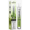 The Crystal Pro Bar 600 Puff Prefilled Vape Pod Device, Kiwi Passion Fruit Guava Flavor