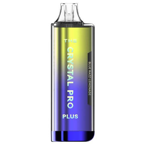 The Crystal Pro Plus 4000 Puffs Prefilled Vape Pod Kit, Blue Razz Lemonade Flavor