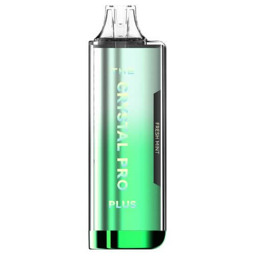 The Crystal Pro Plus 4000 Puffs Prefilled Vape Pod Kit, Fresh Mint Flavor