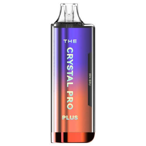 The Crystal Pro Plus 4000 Puffs Prefilled Vape Pod Kit, Irn Bru Flavor