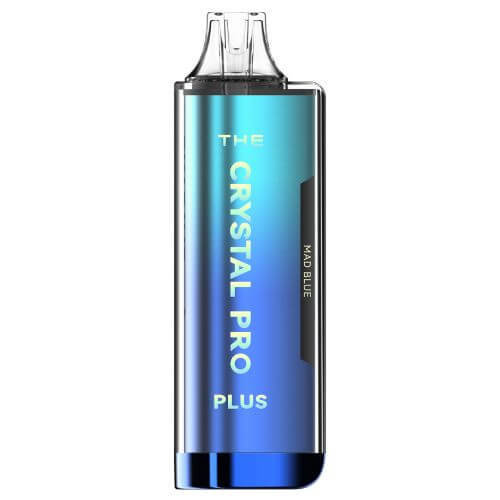 The Crystal Pro Plus 4000 Puffs Prefilled Vape Pod Kit, Mad Blue Flavor
